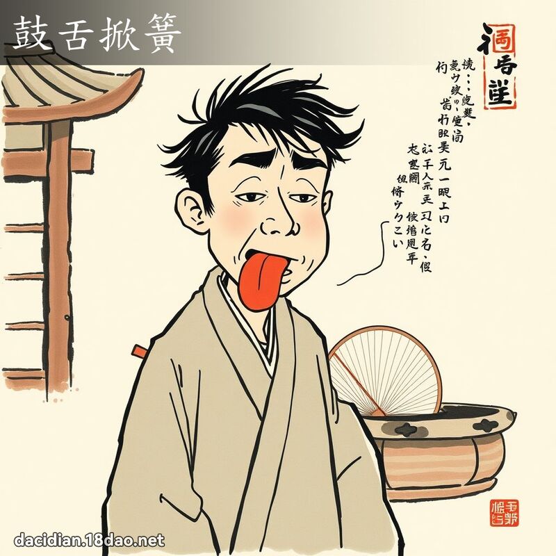 鼓舌掀簧 配图