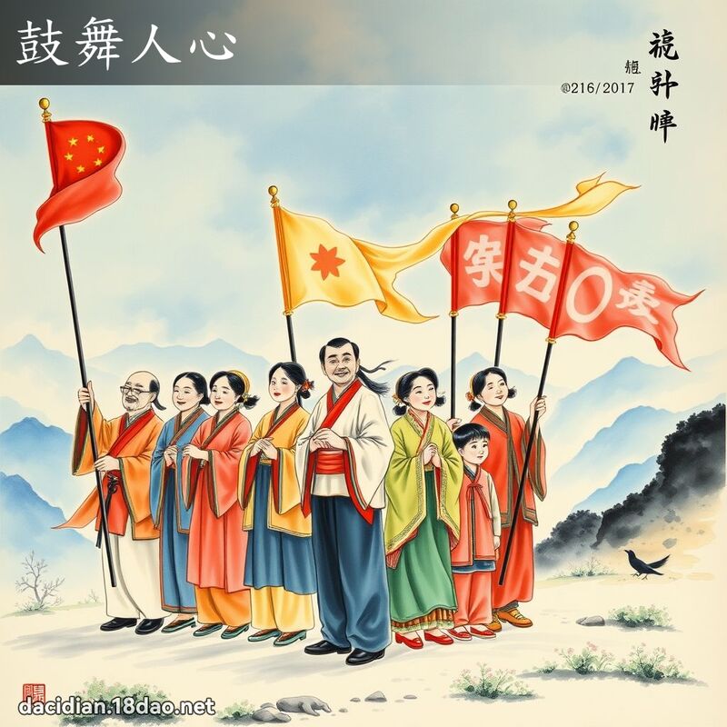 鼓舞人心 配图
