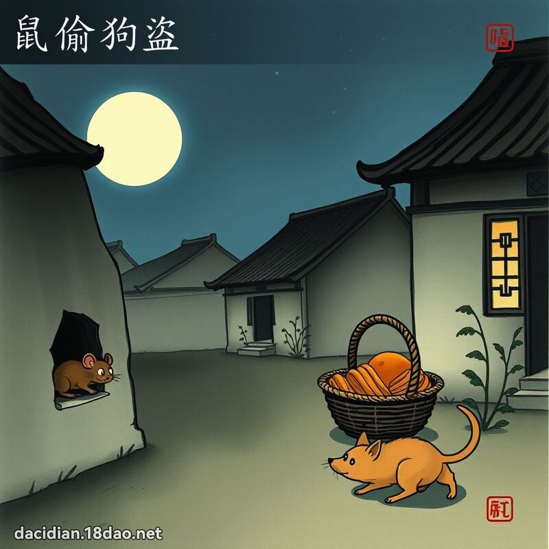 鼠偷狗盜 配图