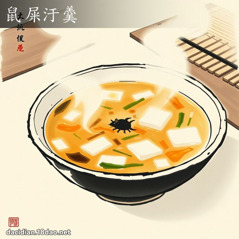 鼠屎汙羹 配图