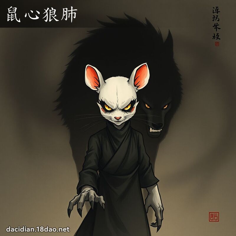 鼠心狼肺 配图