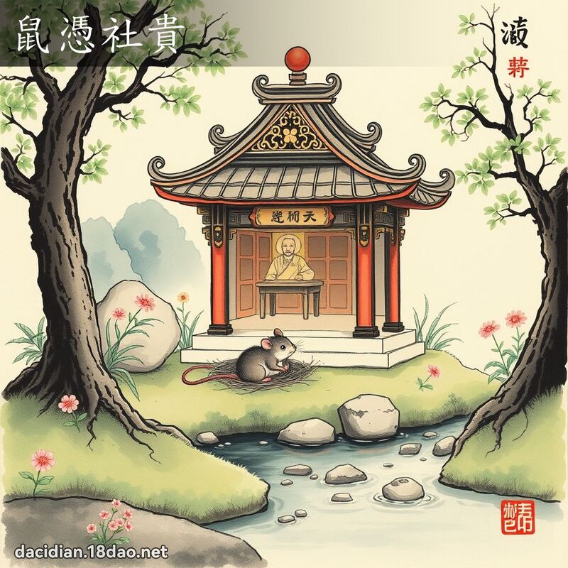鼠憑社貴 配图