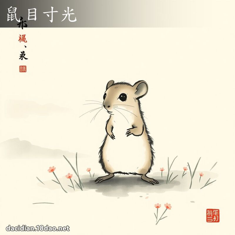 鼠目寸光 配图