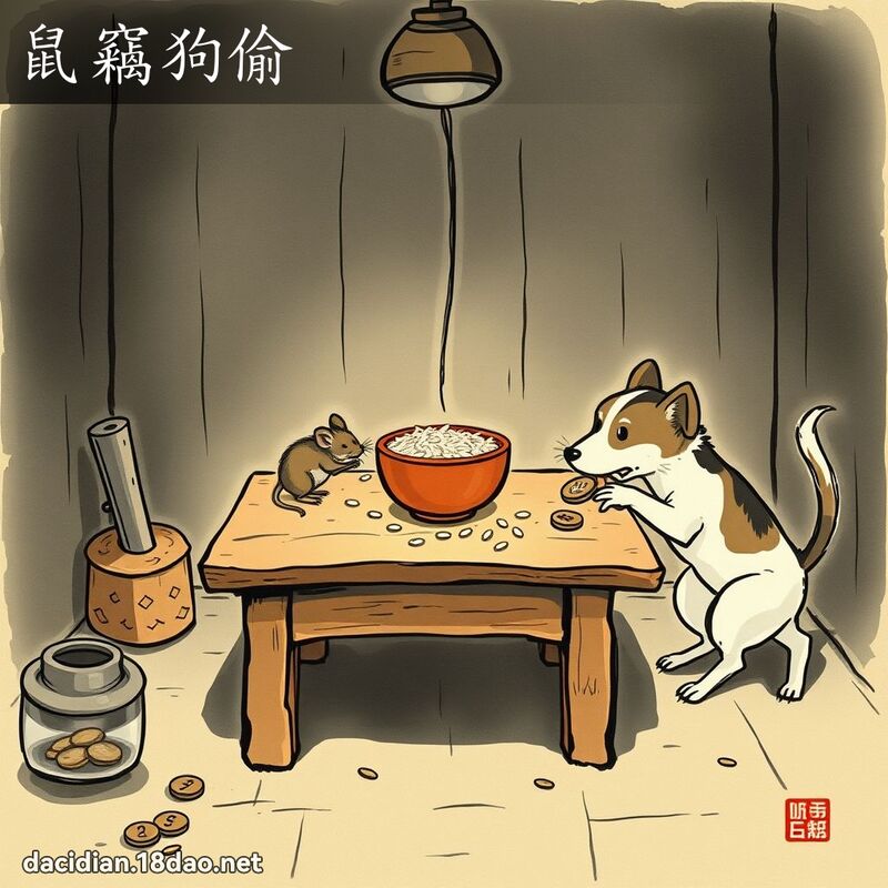 鼠竊狗偷 配图