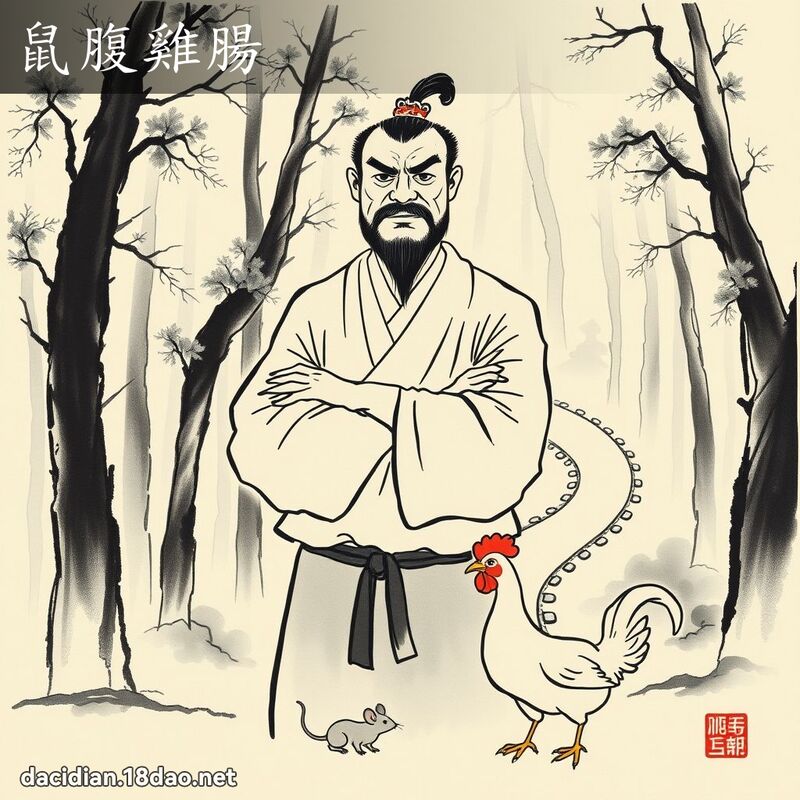 鼠腹雞腸 配图