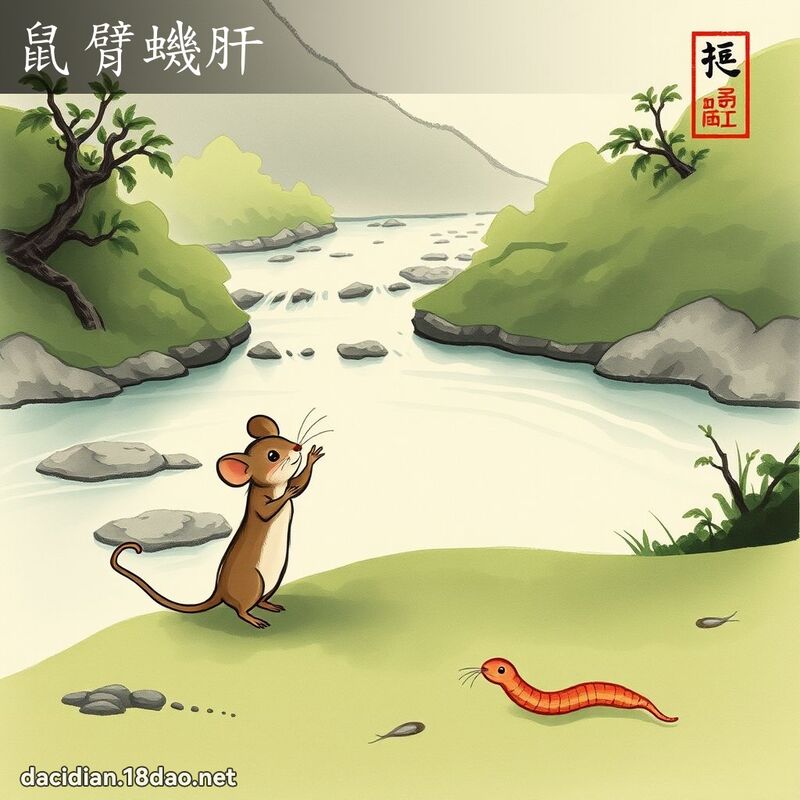 鼠臂蟣肝 配图
