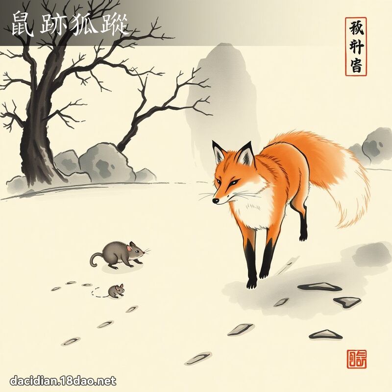 鼠跡狐蹤 配图
