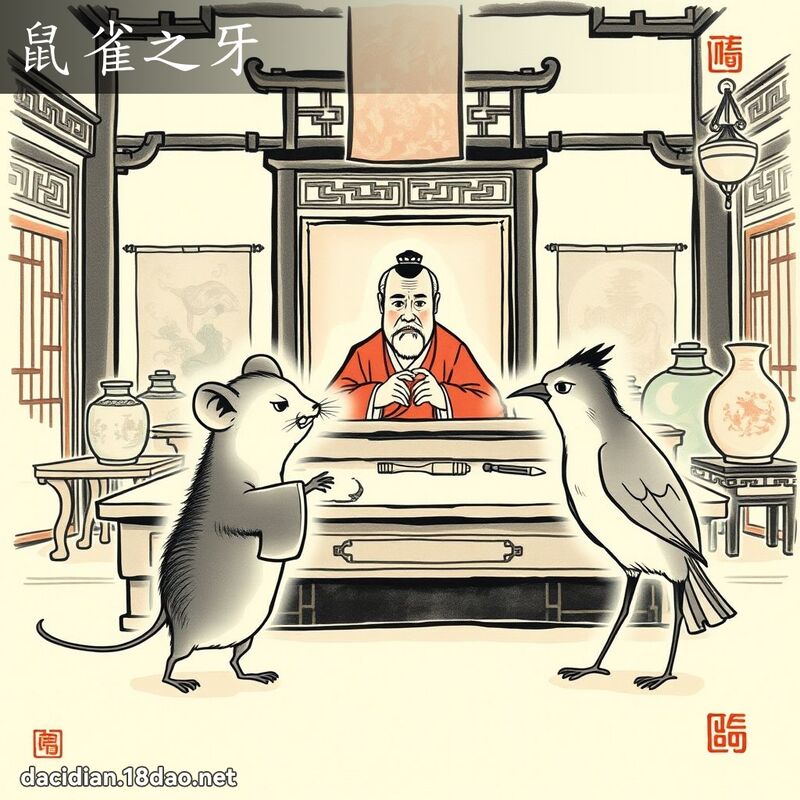 鼠雀之牙 配图