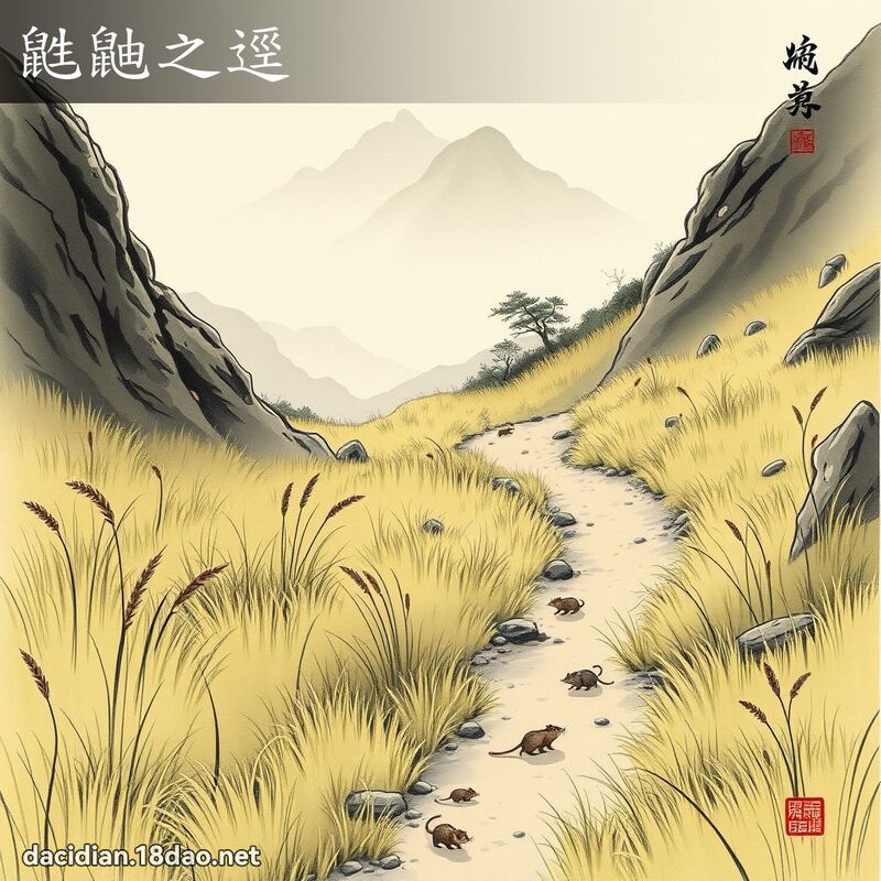 鼪鼬之逕 配图