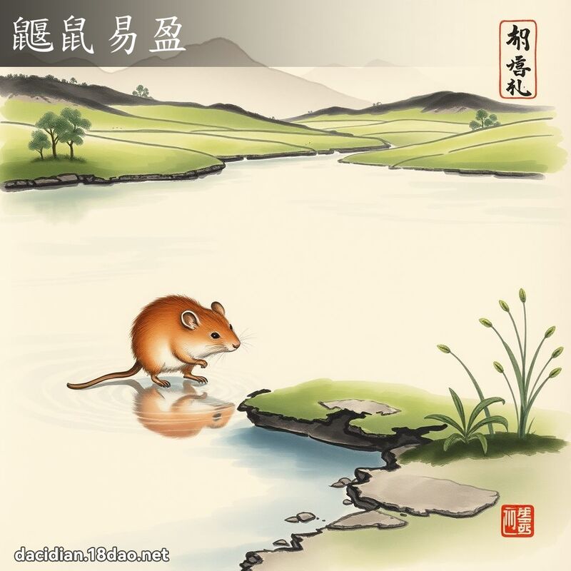 鼴鼠易盈 配图