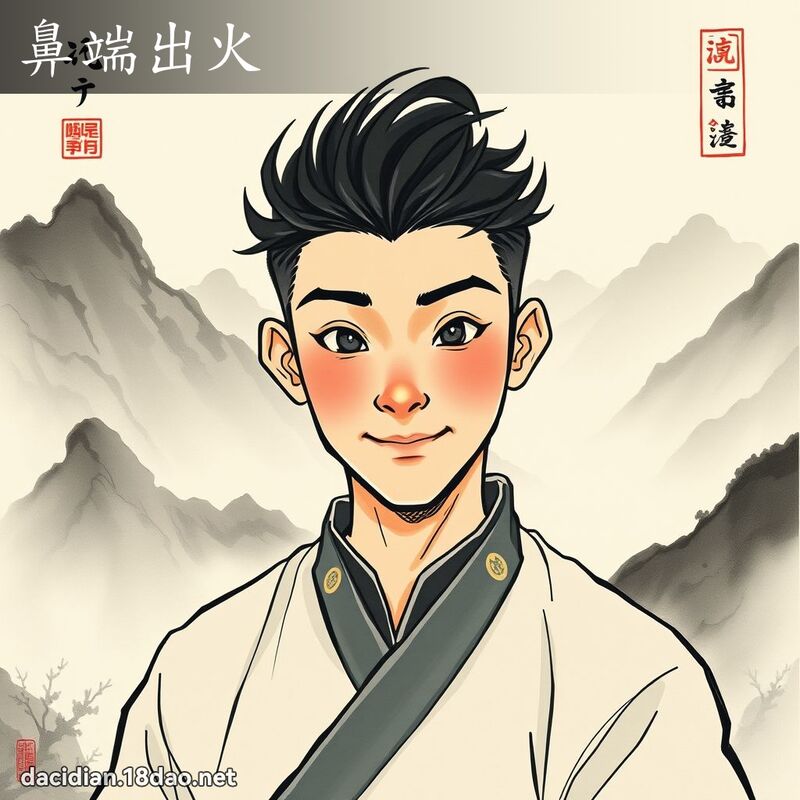 鼻端出火 配图