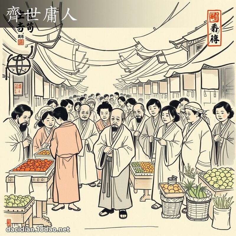 齊世庸人 配图