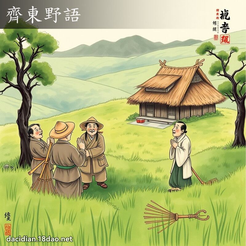齊東野語 配图