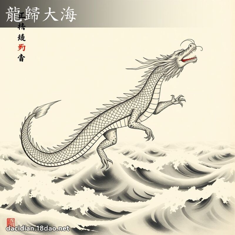 龍歸大海 配图