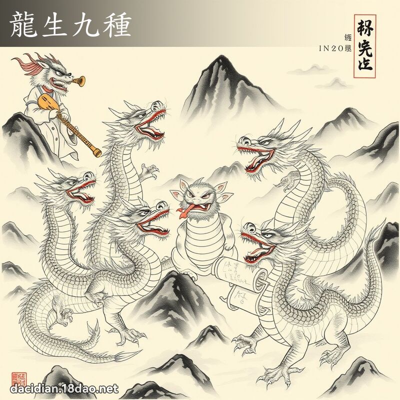 龍生九種 配图