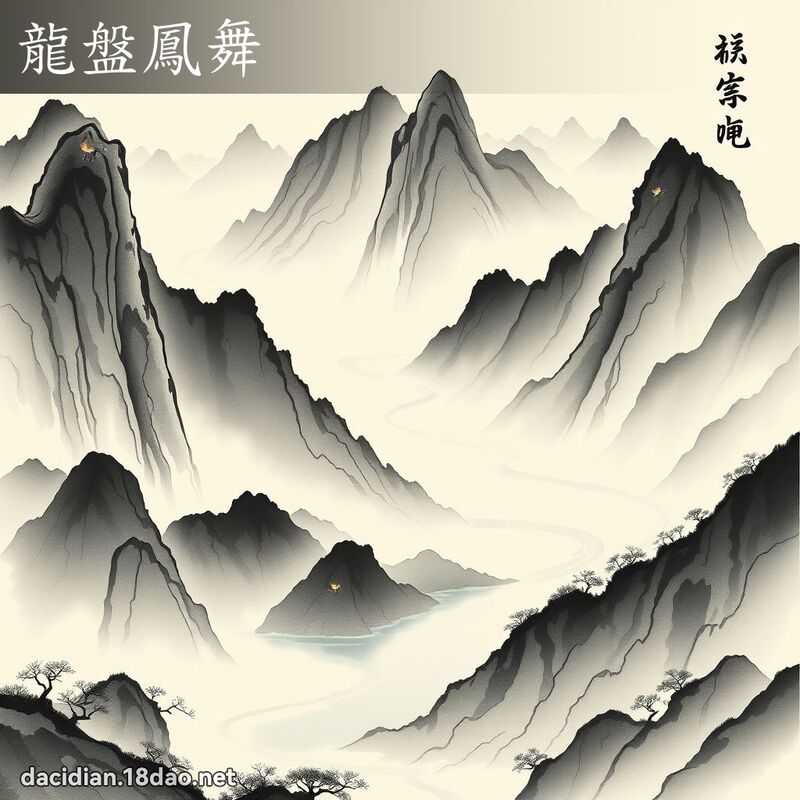 龍盤鳳舞 配图