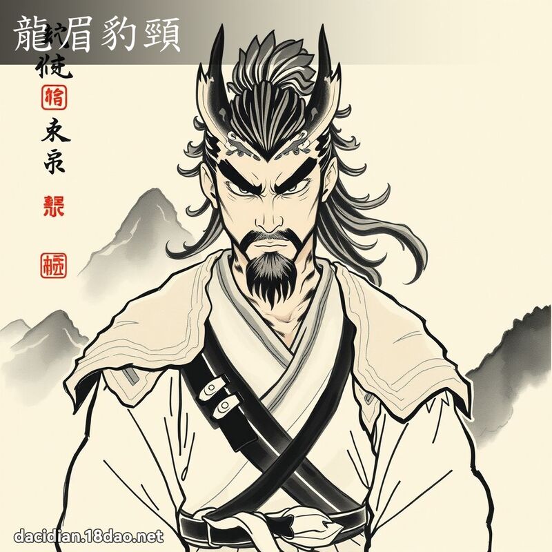 龍眉豹頸 配图