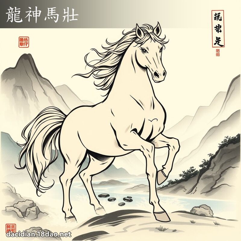 龍神馬壯 配图