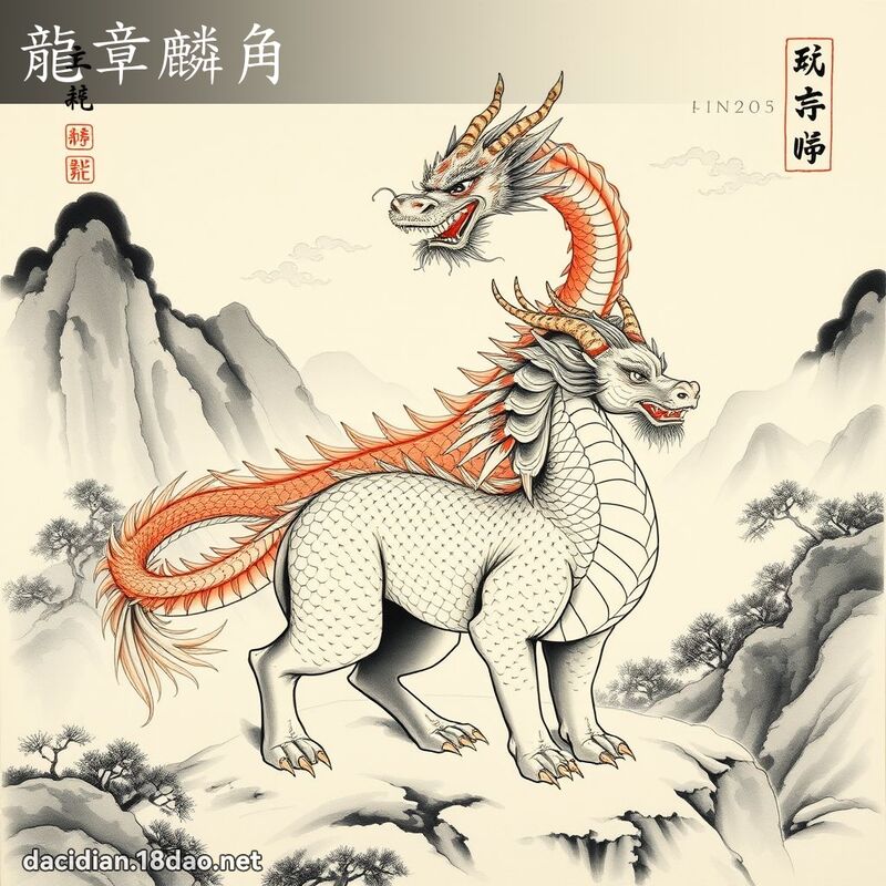 龍章麟角 配图