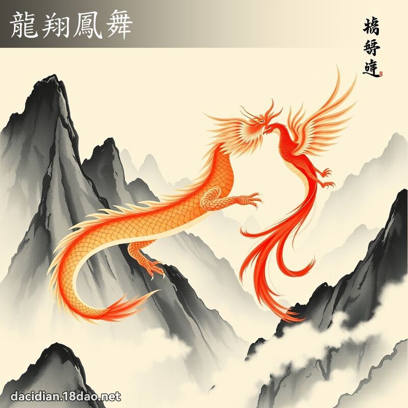 龍翔鳳舞 配图