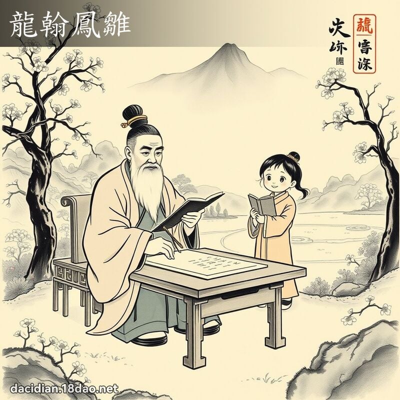 龍翰鳳雛 配图