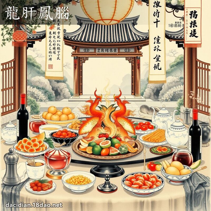 龍肝鳳腦 配图