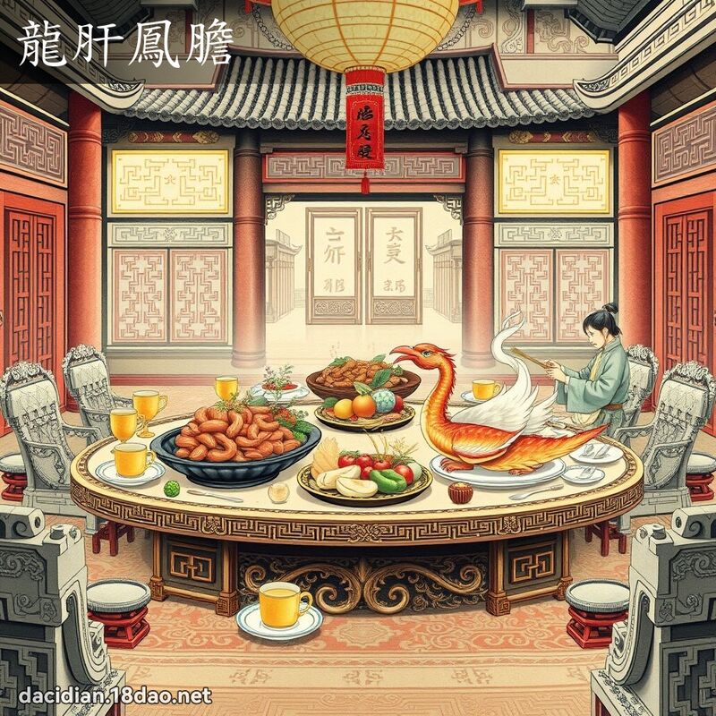 龍肝鳳膽 配图