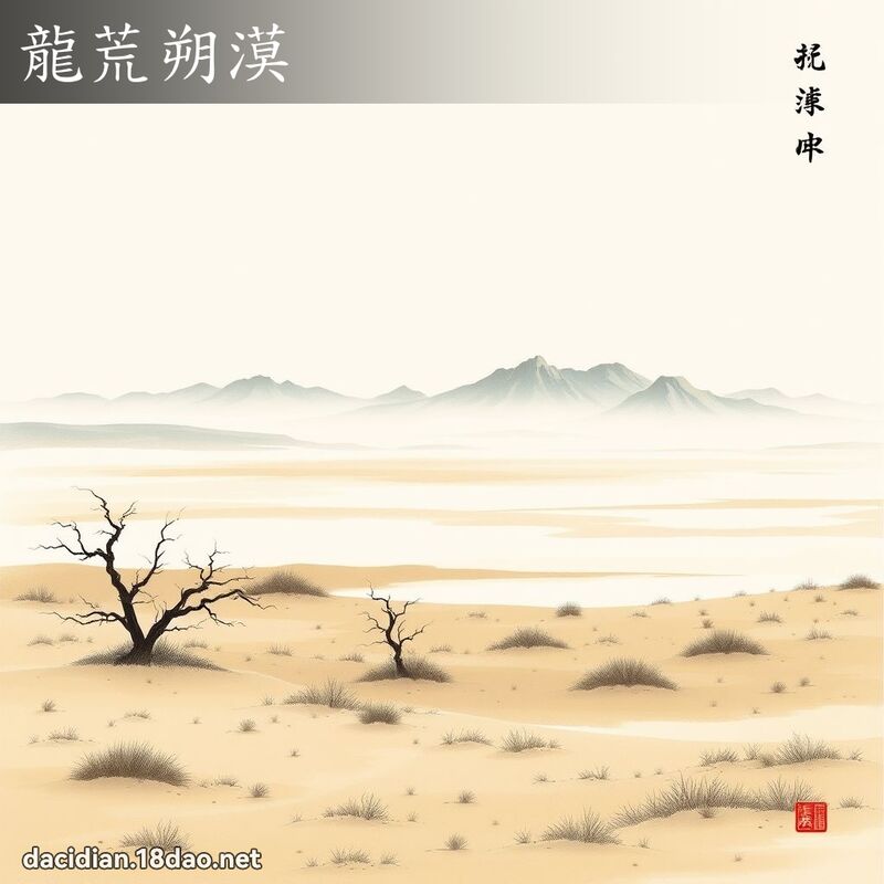 龍荒朔漠 配图