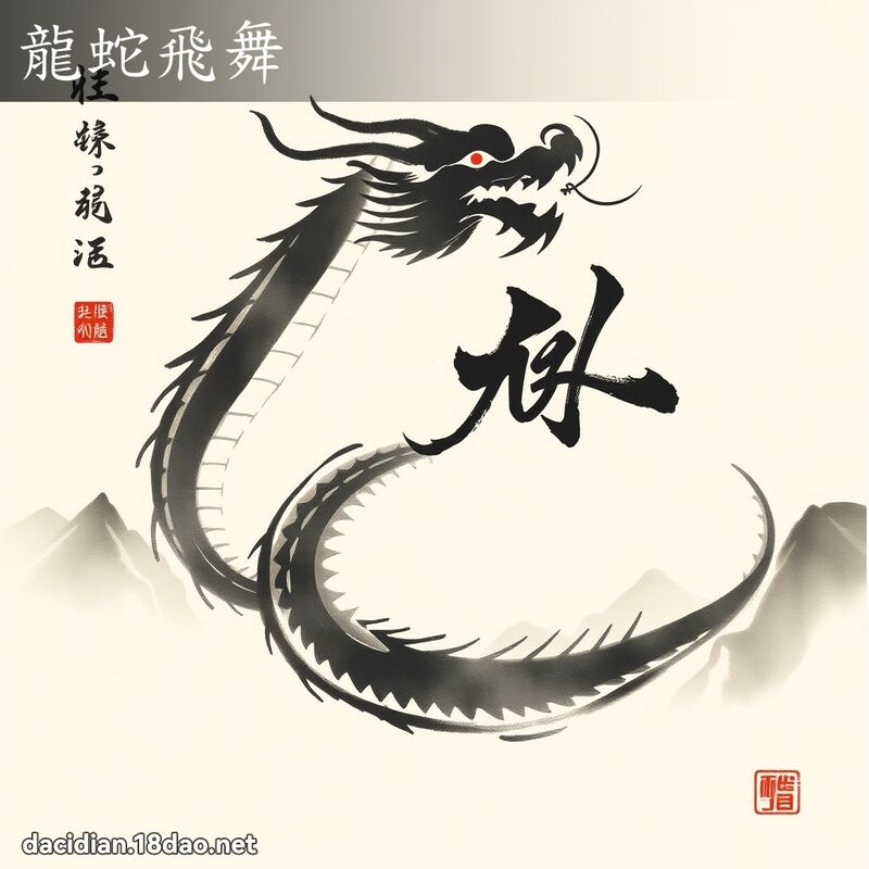 龍蛇飛舞 配图