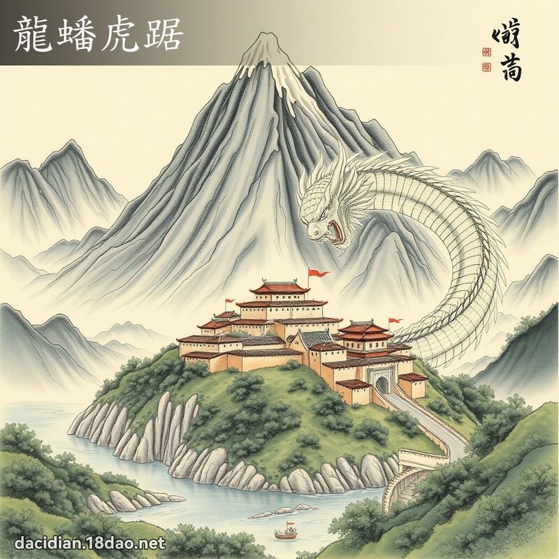 龍蟠虎踞 配图