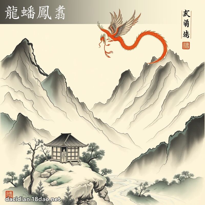 龍蟠鳳翥 配图