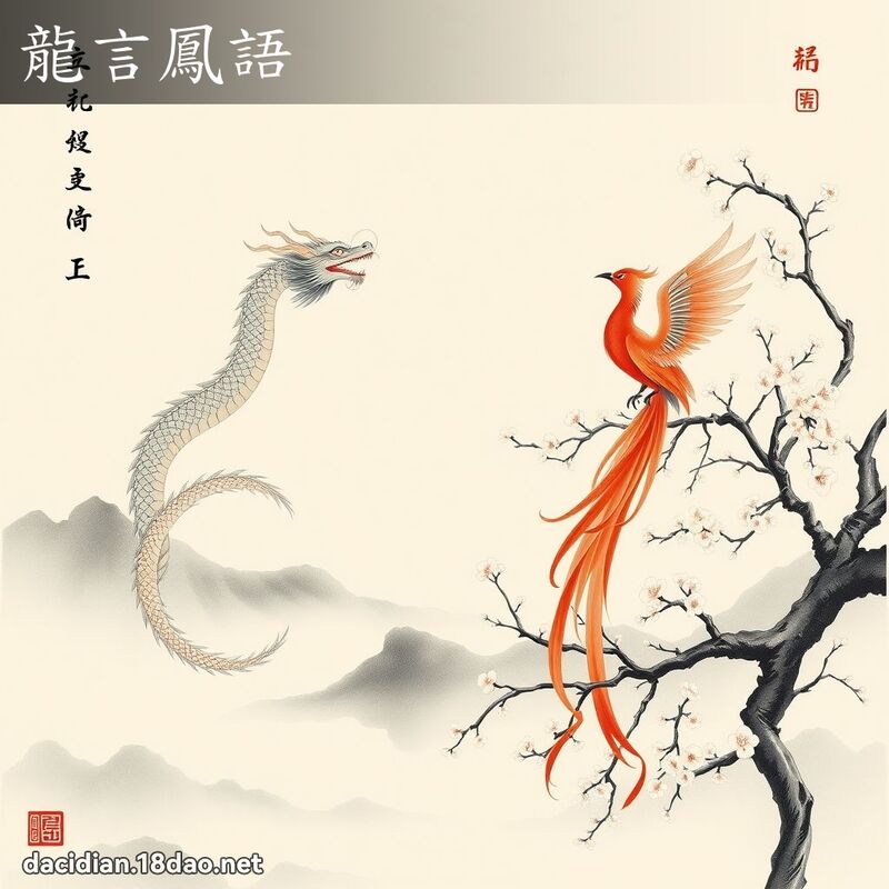 龍言鳳語 配图