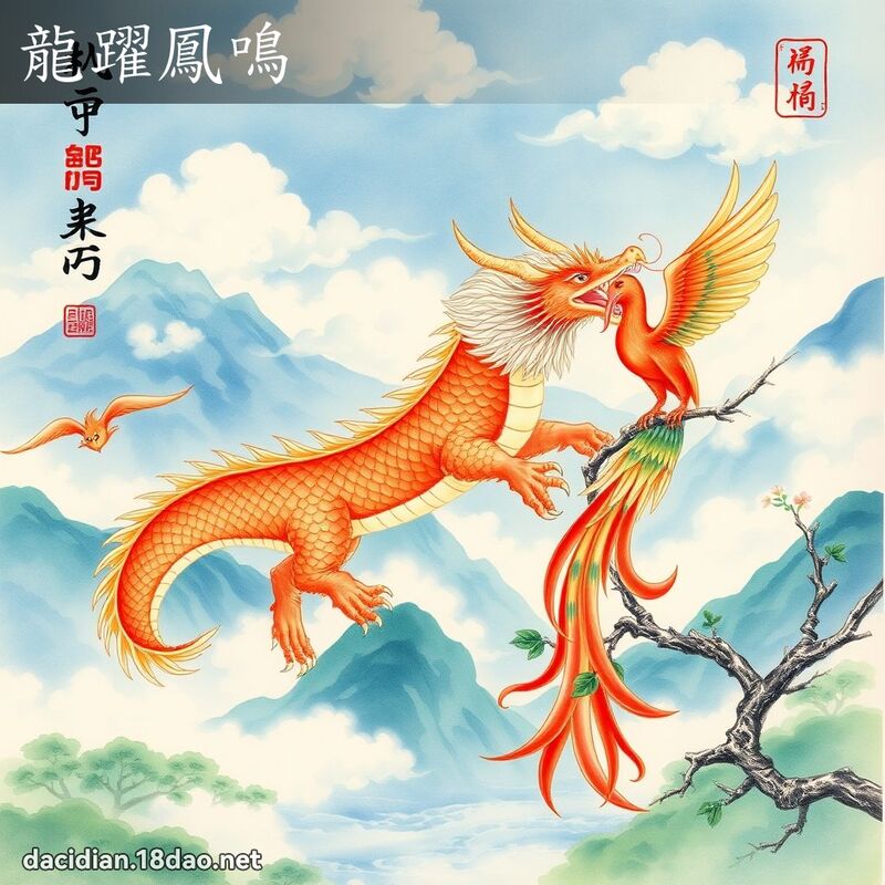 龍躍鳳鳴 配图