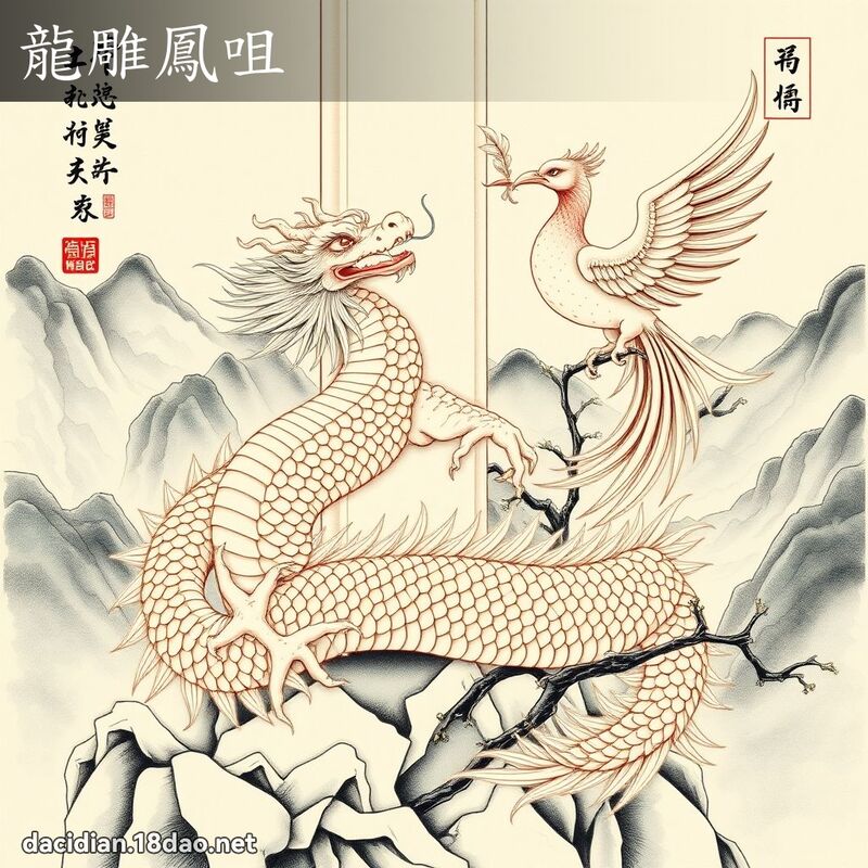 龍雕鳳咀 配图