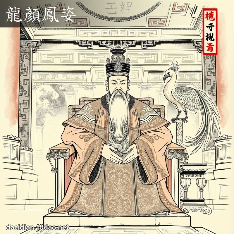 龍顏鳳姿 配图