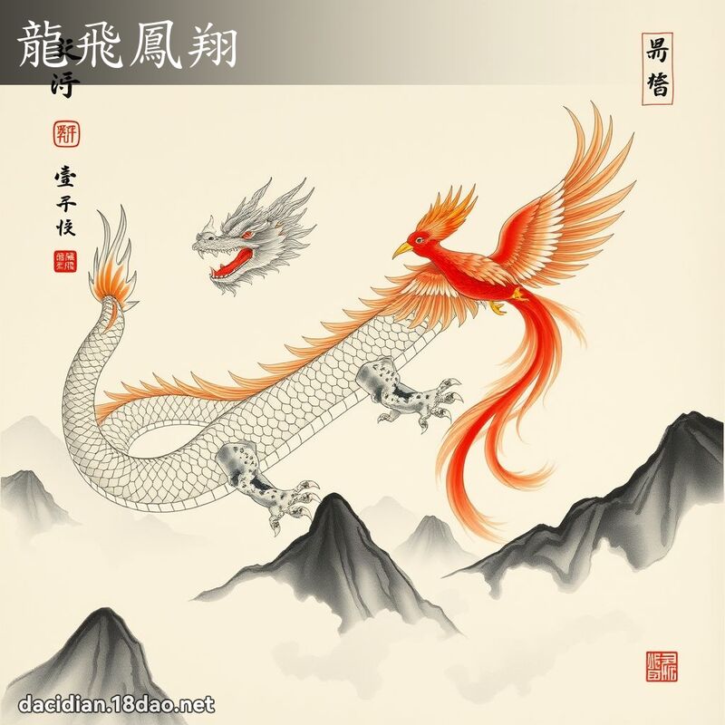 龍飛鳳翔 配图