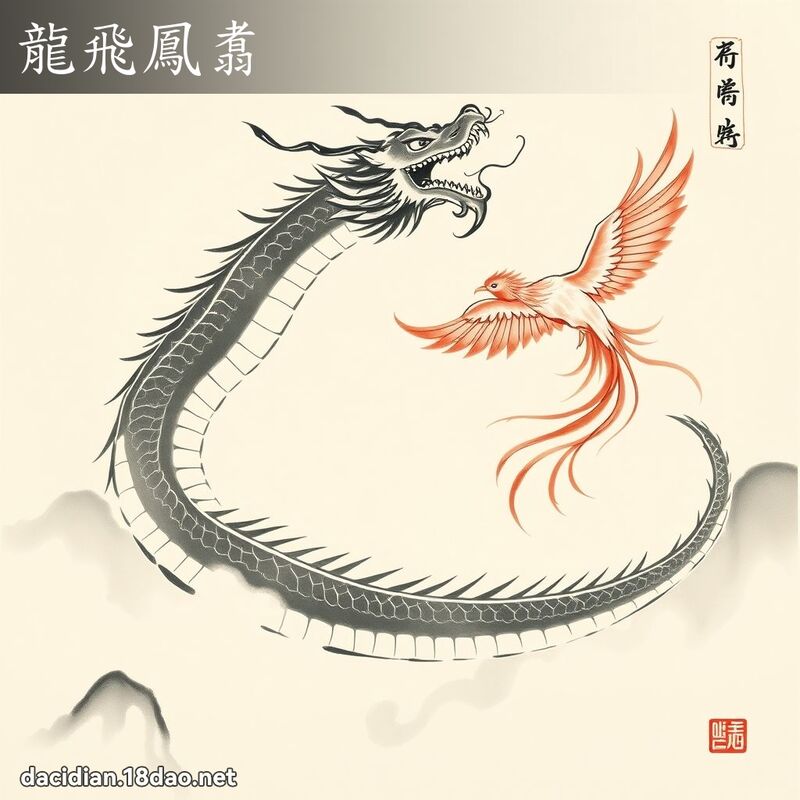 龍飛鳳翥 配图