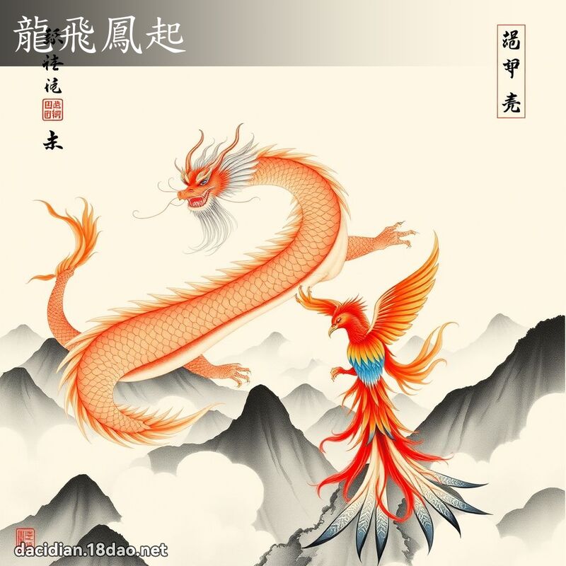 龍飛鳳起 配图