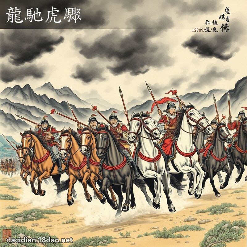 龙驰虎骤 配图