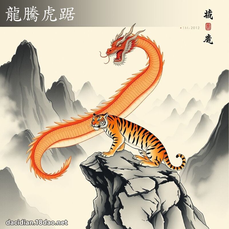 龙腾虎踞 配图