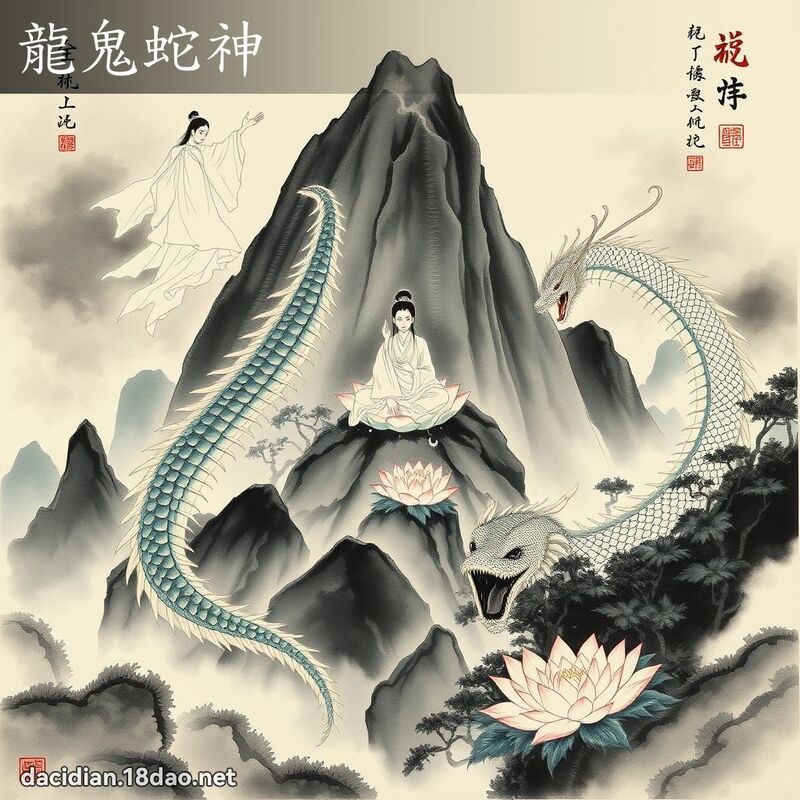龙鬼蛇神 配图