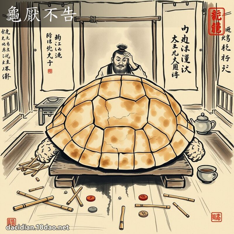 龟厌不告 配图