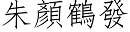 朱顏鶴發 (仿宋矢量字库)