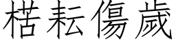 楛耘伤岁 (仿宋矢量字库)