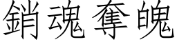 銷魂奪魄 (仿宋矢量字库)