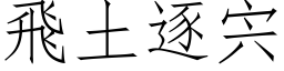 飞土逐宍 (仿宋矢量字库)